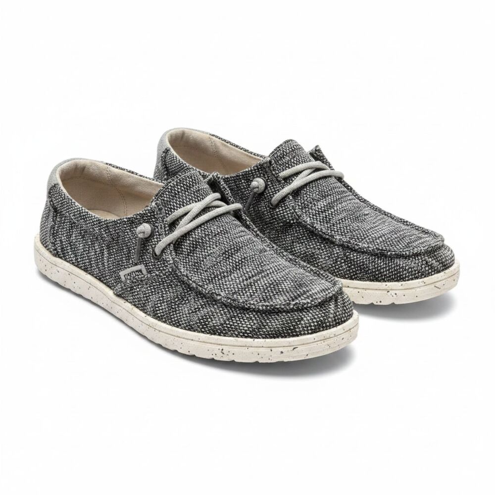 Hey Dude Wendy Sox Dark Grey Women’s Size 7 Slip-On Shoes